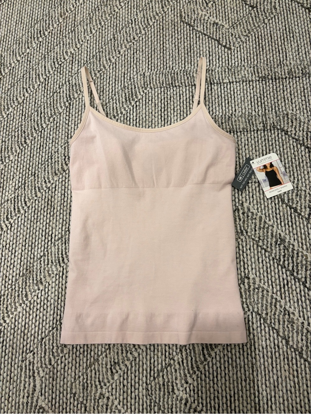 Yummie by Heather Thomson Light Pink Seamless Cami